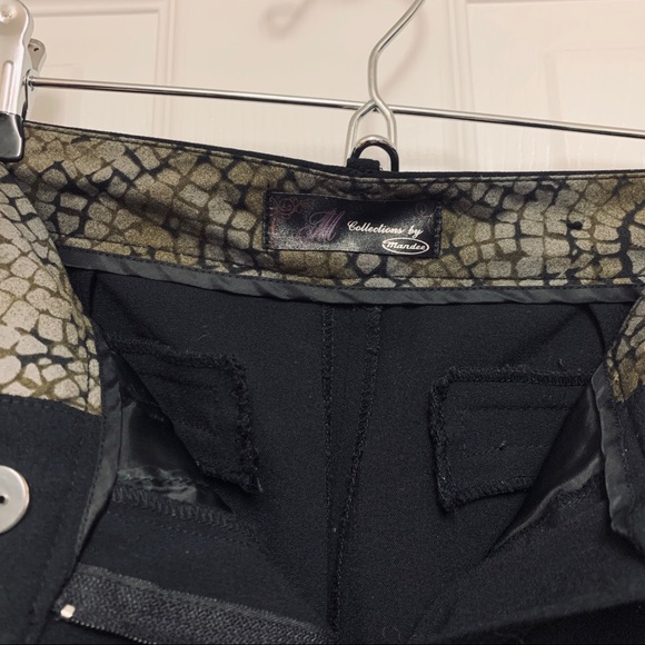 EUC Mandee Black Dress Pants / Slacks With Stretch - Picture 6 of 6